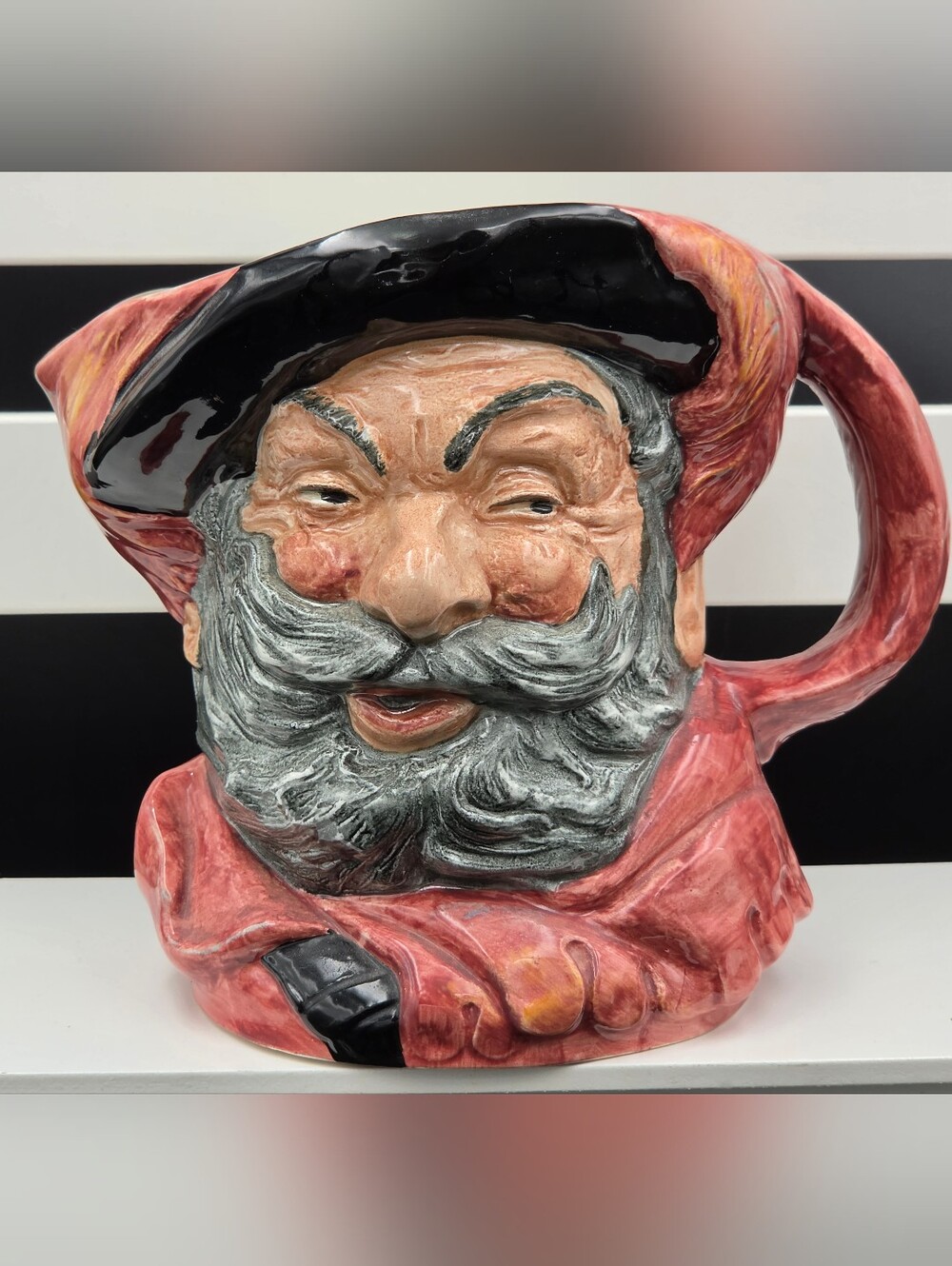 Vintage 1950s Royal Doulton Falstaff Character Toby Jug Large D6287 Shakespeare